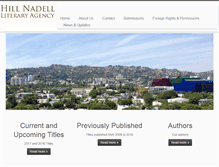 Tablet Screenshot of hillnadell.com